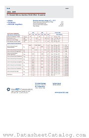 J304 datasheet pdf InterFET Corporation