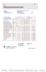 J310 datasheet pdf InterFET Corporation