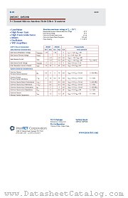 SMP5398 datasheet pdf InterFET Corporation