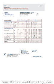 U308 datasheet pdf InterFET Corporation