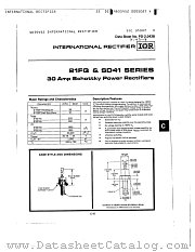 21FQ040 datasheet pdf International Rectifier