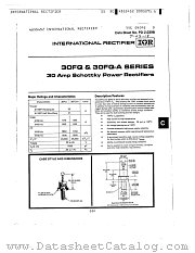 30FQ040 datasheet pdf International Rectifier