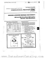 60CDQ020 datasheet pdf International Rectifier