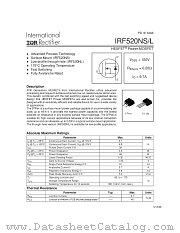 IRF520NL datasheet pdf International Rectifier