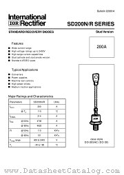 SD200N24MC datasheet pdf International Rectifier