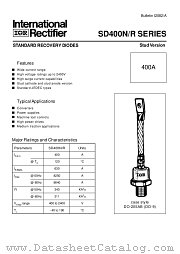 SD400R12PSC datasheet pdf International Rectifier