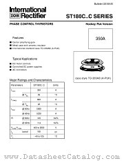 ST180C12C3L datasheet pdf International Rectifier