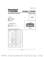 ST2600C26R3 datasheet pdf International Rectifier