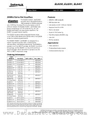 EL8401ISZ-T7 datasheet pdf Intersil