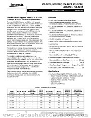 ICL3232CBN datasheet pdf Intersil