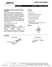 RF1S640SM datasheet pdf Intersil