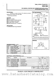 2SA1366 datasheet pdf Isahaya Electronics Corporation