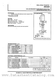 2SC3244 datasheet pdf Isahaya Electronics Corporation
