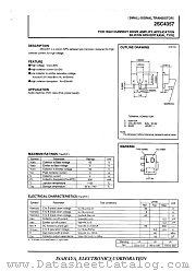 2SC4357 datasheet pdf Isahaya Electronics Corporation