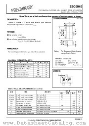 2SC6046 datasheet pdf Isahaya Electronics Corporation