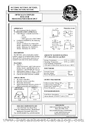 MCT2200 datasheet pdf ISOCOM