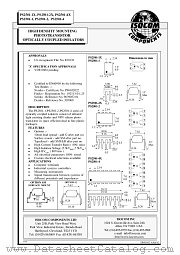 PS2501-4 datasheet pdf ISOCOM