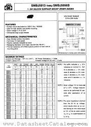 SMBJ5913D datasheet pdf Jinan Gude Electronic Device