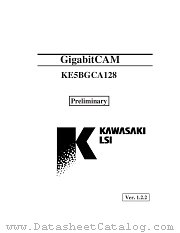 KE5BGCA128BCFP datasheet pdf Kawasaki LSI