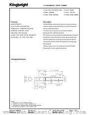L7104YC datasheet pdf Kingbright Electronic