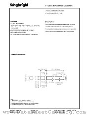 L7104SRC_E datasheet pdf Kingbright Electronic