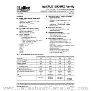 LC5256MV-75FN256C datasheet pdf Lattice Semiconductor