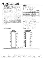 GM71CS18163ALJ-7 datasheet pdf LG Semiconductor