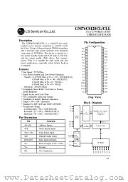 GM76C8128CLE-85 datasheet pdf LG Semiconductor