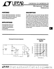 LM385 datasheet pdf Linear Technology