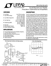 OP270 datasheet pdf Linear Technology