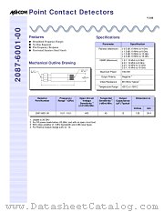 2087-6001-00 datasheet pdf MA-Com