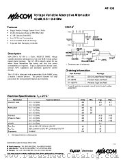 AT-108 datasheet pdf MA-Com