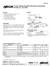 AT-113TR datasheet pdf MA-Com