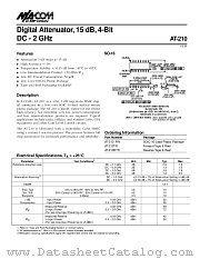 AT-210RTR datasheet pdf MA-Com