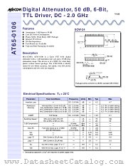 AT65-0106TR datasheet pdf MA-Com