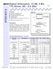 AT65-0213-TB datasheet pdf MA-Com