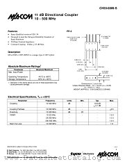 CH35-0009-S datasheet pdf MA-Com