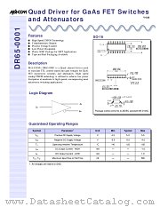 DR65-0001 datasheet pdf MA-Com
