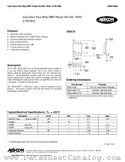 DS52-0002-TR datasheet pdf MA-Com