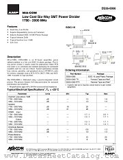 DS56-0006-RTR datasheet pdf MA-Com