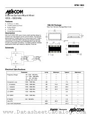 EFM-1900 datasheet pdf MA-Com