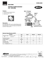 EKIN2-220D datasheet pdf MA-Com