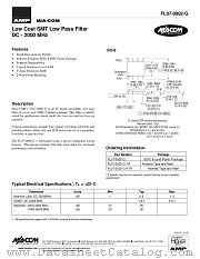 FL07-0002-G datasheet pdf MA-Com