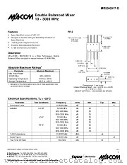 MD20-0017-S datasheet pdf MA-Com