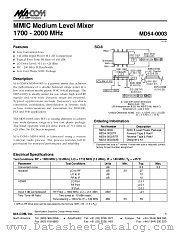 MD54-0003SMB datasheet pdf MA-Com