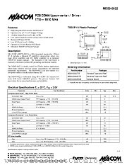 MD59-0022RTR datasheet pdf MA-Com