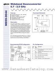MD59-0044TR datasheet pdf MA-Com