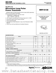 MRF10120 datasheet pdf MA-Com