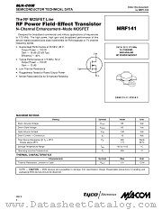 MRF141 datasheet pdf MA-Com