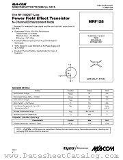 MRF158 datasheet pdf MA-Com